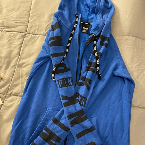 Victorias Secret Pink zip up sweatshirt - Picture 2 of 2